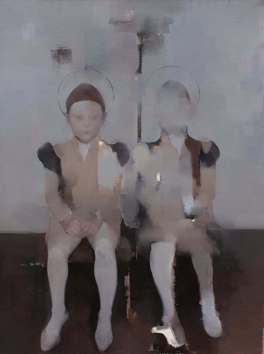 8We are one 60x80cm 布面油画 2018